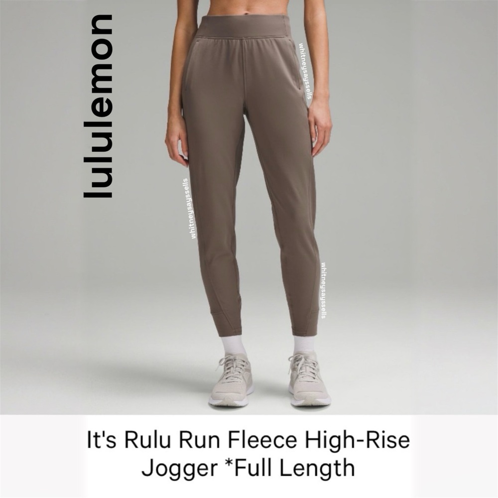 lululemon SOLD OUT Ready to Rulu Fleece Jogger Pants SZ 2 in Rover